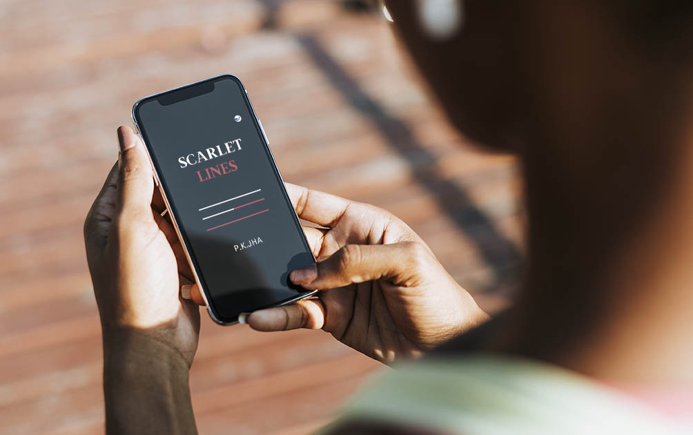 A Look at the World Through the Eyes of a Drug Addict. Review of the Book Scarlet Lines by P K Jha