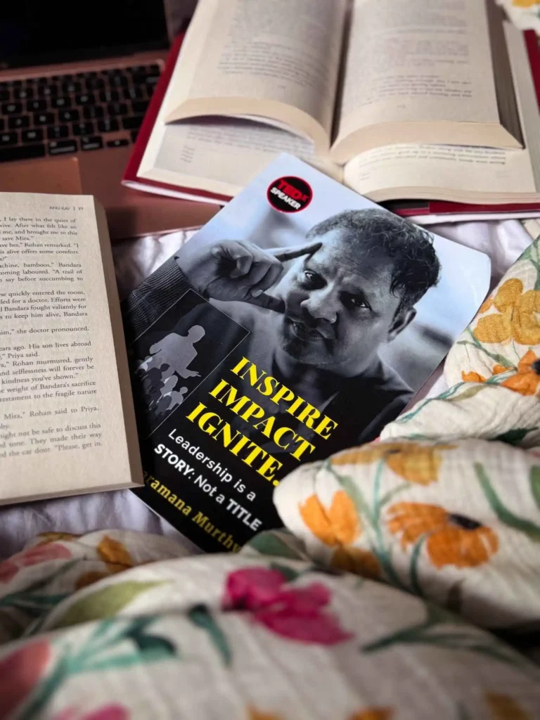 Inspire Impact Ignite book cover by Kuruva Venkataramana Murthy